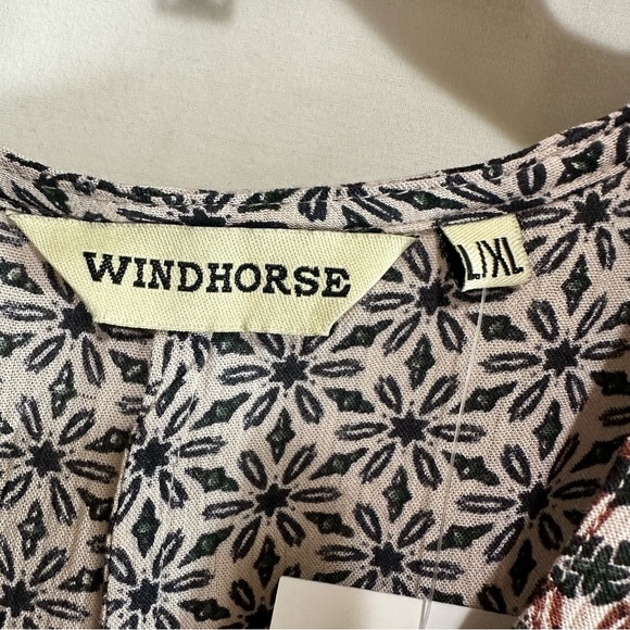 Windhorse Womens Moroccan Tile Print Jacket Size L/XL - Picture 8 of 10